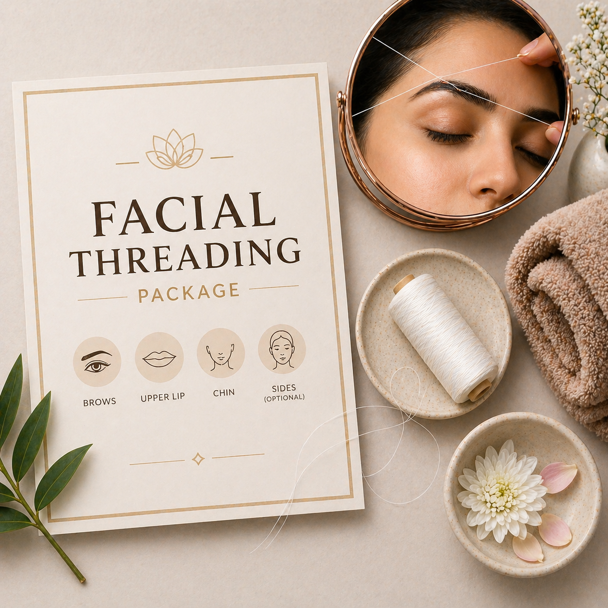 Basic Facial Threading Package